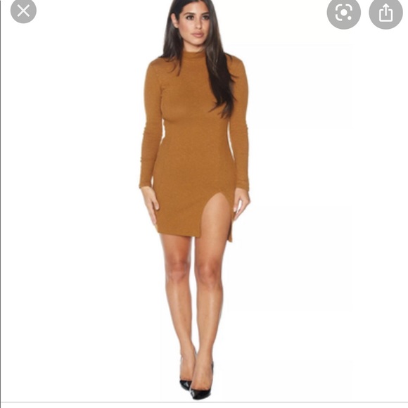 NWT rust bodycon. 2nd pic is the color. - Picture 1 of 2